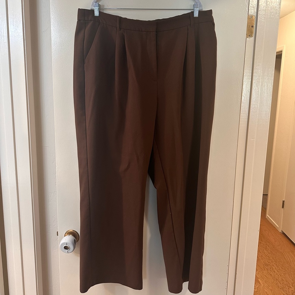 Abercrombie & Fitch Chocolate Brown Trousers